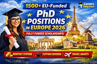 1500+ EU-Funded PhD Positions in Europe 2026 (Fully Funded) | EURAXESS Portal