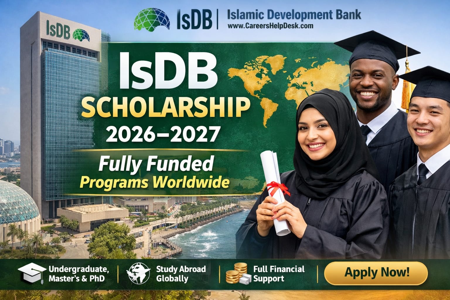 IsDB Scholarship 2026-2027