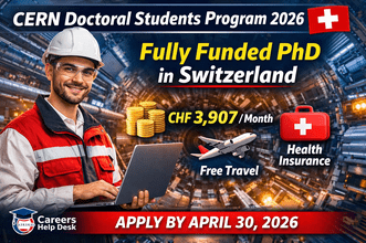 CERN PhD Switzerland Scholarship 2026 (Fully Funded)