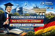 Forschungszentrum Jülich PhD Positions in Germany 2026 | Fully Funded