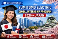 Sumitomo Electric Global Internship Program 2026 in Japan (Paid International Internship)