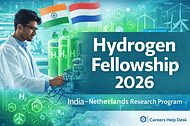 India–Netherlands Hydrogen Fellowship Programme 2026 (Fully Funded)